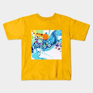 Jelly Bean Belly of Easter 2 Abstract Art Kids T-Shirt